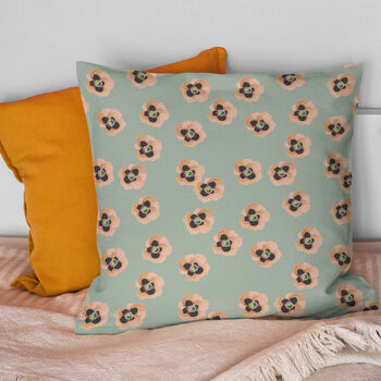Dancing Flowers Cushion Covers, 3 of 6