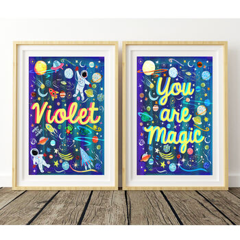 You Are Magic Space Print, 6 of 9