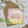 Festival 'Lovely' Friend Card, thumbnail 1 of 2