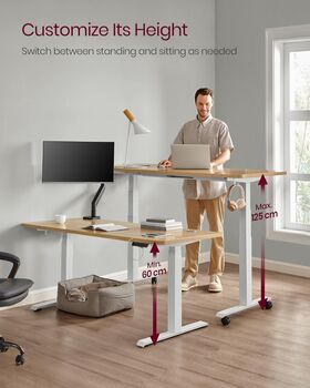 Height Adjustable Desk Frame With Memory Function, 3 of 8