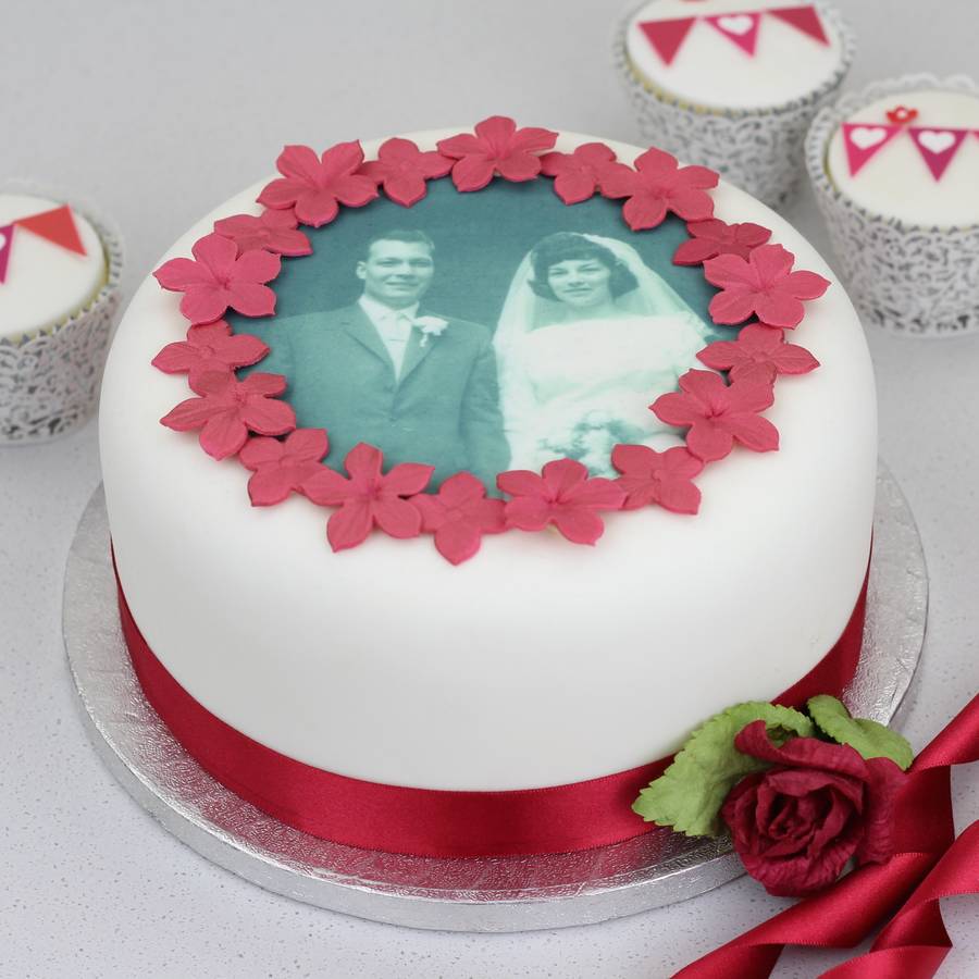 personalised wedding  anniversary  cake  decorating kit by 
