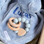 Personalised Dusty Blue Gift Set For Baby Boy, thumbnail 3 of 7