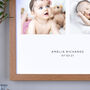 Personalised Four Photos Baby Print, thumbnail 2 of 7