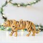 Gold Glitter Leopard / Tiger Decoration, thumbnail 1 of 4