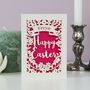 Personalised Papercut Happy Easter Card, thumbnail 4 of 8