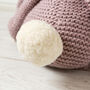 Giant Mabel Bunny Knitting Kit, thumbnail 4 of 6