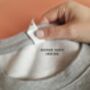 Personalised Sweatshirt With Your Favourite Quote, thumbnail 6 of 8