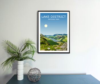 The Lake District National Park Art Print, 4 of 4