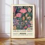 Chelsea Flower Market Pinks Art Print, thumbnail 1 of 3