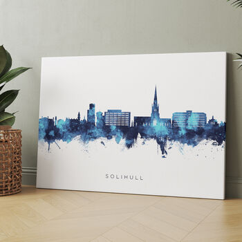Solihull Skyline Cityscape Art Print, 7 of 12