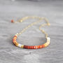 Fire Opal Necklace, thumbnail 2 of 9