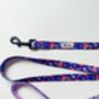 Ditsy Floral Padded Dog Lead Dog Leash, thumbnail 5 of 8
