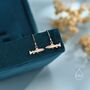 Sterling Silver Trout Fish Drop Dangle Earrings, thumbnail 3 of 11