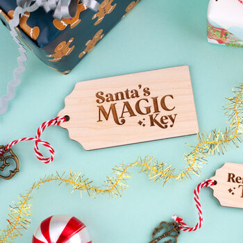 Santa’s Magic Key – Personalised Christmas Prop, 2 of 4