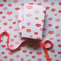 Bisous Wrapping Paper, thumbnail 1 of 1