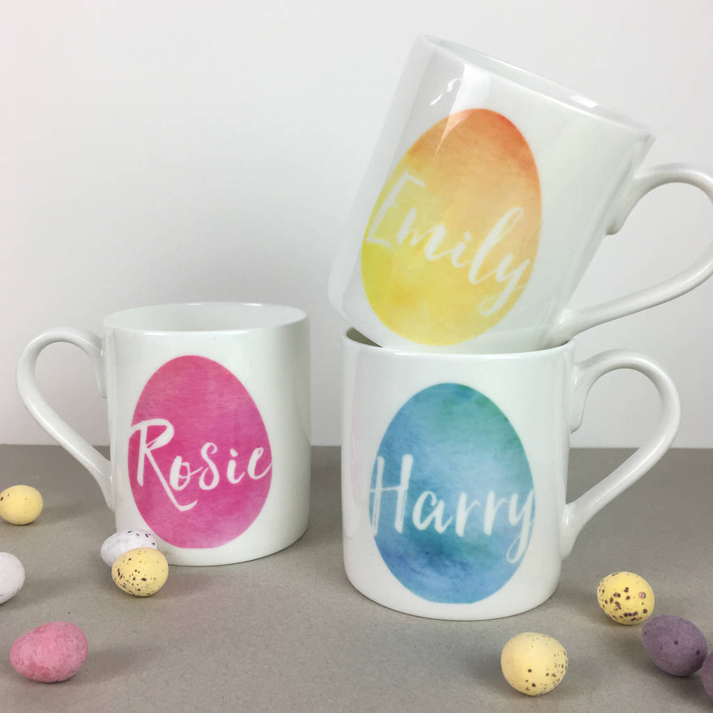 Personalised Easter Mug By Adra