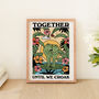 'Together Until We Croak' Cute Frog Couples Print, thumbnail 6 of 9