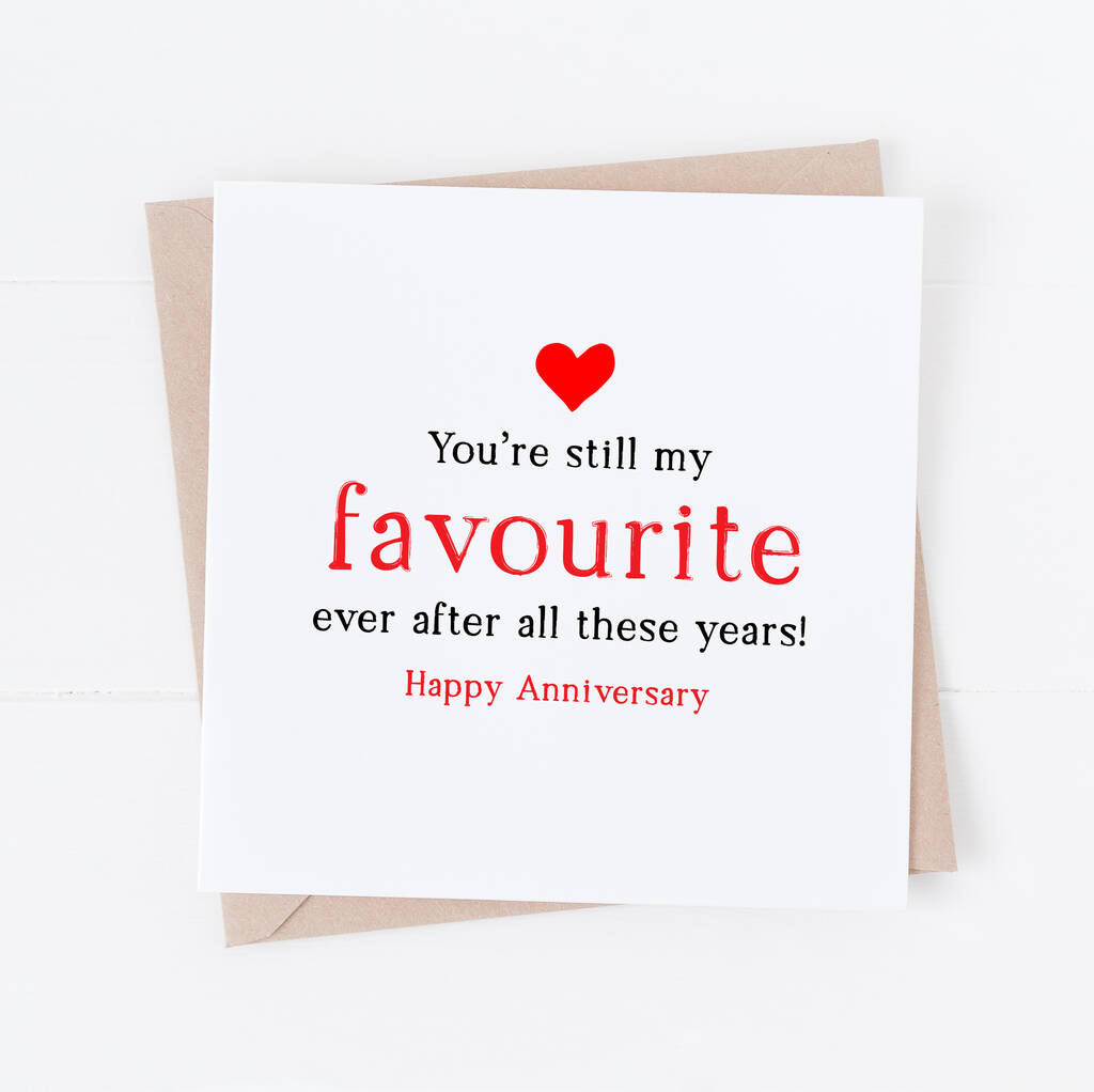 Personalised Our Anniversary Romantic Card, 1 of 3