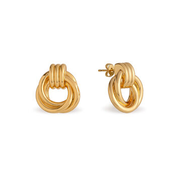 Jayne Classic Twisted Swirl Earrings, 2 of 3
