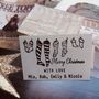 Christmas Stockings Rubber Stamp, thumbnail 2 of 2
