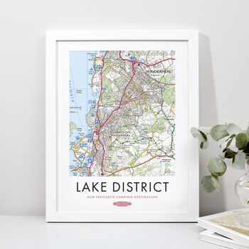 Your Favourite UK Place Personalised Print Custom Made, 7 of 12