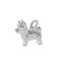 Yorkshire Terrier Personalised Silver Necklace, thumbnail 4 of 8