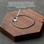 5mm Snake Link Chain Bracelet Silver Unisex, thumbnail 10 of 12