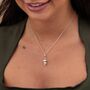 Astronaut Charm Necklace, Sterling Silver Or Gold Plated, thumbnail 5 of 11