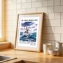 Personalised Ordination Lighthouse Print, Ordination Gift, thumbnail 5 of 9