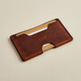 Personalised Men's Leather Card Holder, thumbnail 1 of 5