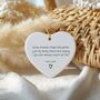 Personalised Friendship Heart Ornament, thumbnail 2 of 3