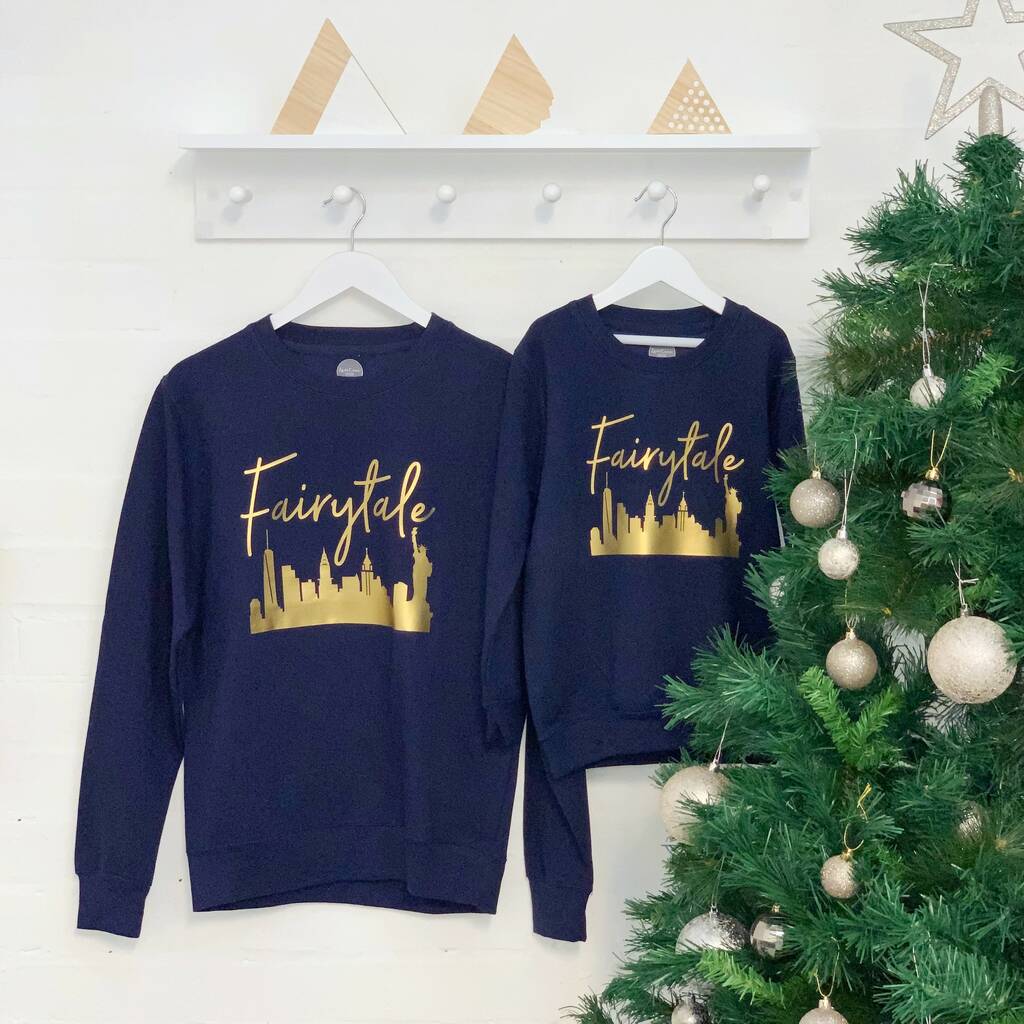 Fairytale Mother And Child Christmas Jumper Set