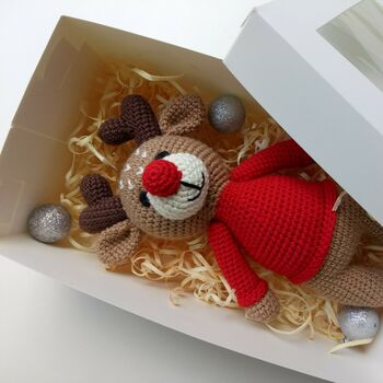 Personalised Reindeer Toy, 2 of 4