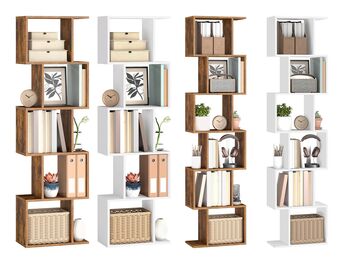 Room Divider Bookcase Cube Shelf Unit, 6 of 6