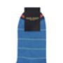 Thin Stripe Blue And Dash Grey Men's Trainer Socks Bundle, thumbnail 4 of 6