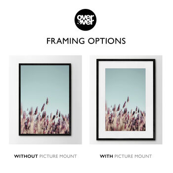 Personalised Wedding Photos And Text Art Print, 5 of 12