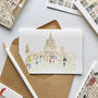 St Paul's Cathedral Greeting Card, thumbnail 1 of 3
