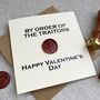 Order Of The Traitors Inspired Valentine's Day Card, thumbnail 2 of 2