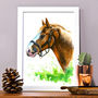 Horse Portrait Personalised, thumbnail 1 of 2