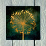 Globe Allium Seed Head Greetings Card, thumbnail 1 of 2