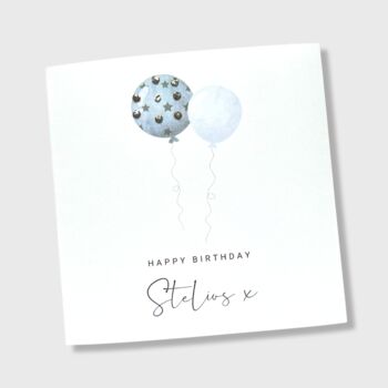 Personalised Birthday Card For Him Or Her, 4 of 5