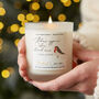 Robins Appear Loving Memory Candle, thumbnail 1 of 10