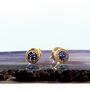 Tanzanite December Birthstone Rose Gold Plated Necklace, thumbnail 6 of 8