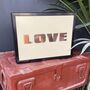 Personalised Rose Gold Hidden Hearts Lightbox Sign, thumbnail 1 of 6