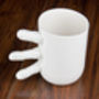 Funny Mug With Fingers, thumbnail 7 of 9