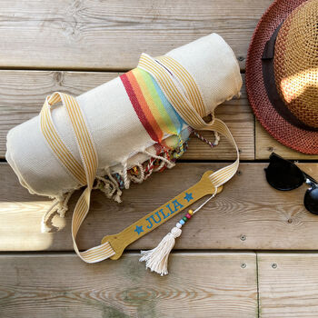 Personalised Towel Shawl Birthday Gift For Her, 9 of 11