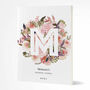 Personalised Letter Flower Posy Notebook, thumbnail 5 of 7