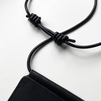 Handmade Leather Phone Bag, 3 of 10