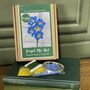 Forget Me Not Beaded Flower Craft Kit, thumbnail 2 of 4