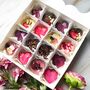 Vegan Chocolate Hearts, Personalised Artisan Gift Box, thumbnail 6 of 9